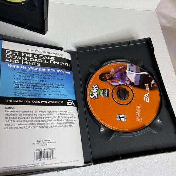 Lot of 6 Sims PC Games CD W/ MANUALS (1C-PCS23) - Picture 7 of 9